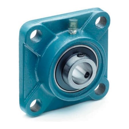 Bearings Ltd Tritan, Flange Mount Bearing, 4 Bolt Flange, Set Screw Locking, Bore 22.225 mm UCF205-14